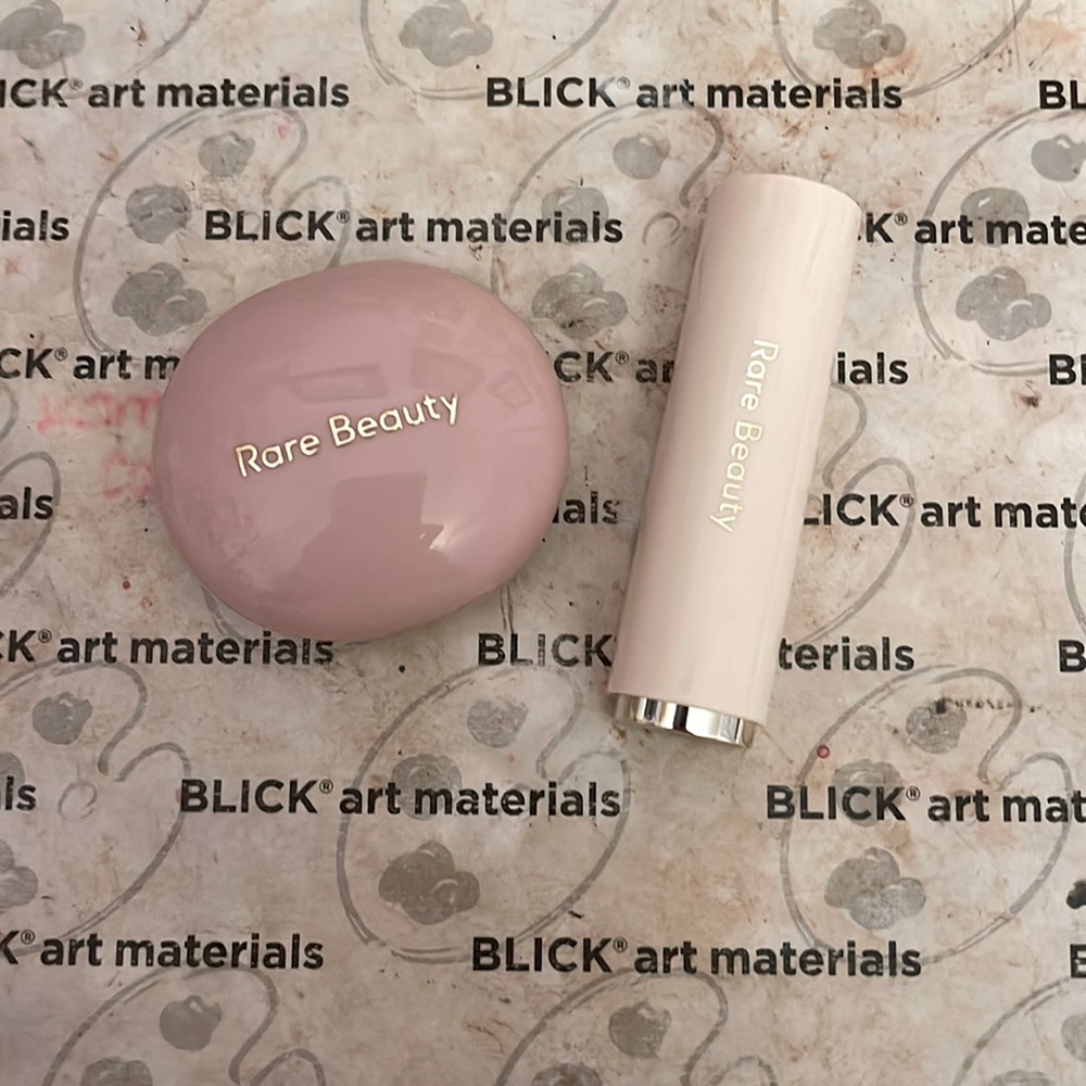 Rare beauty lipstick and blush set
